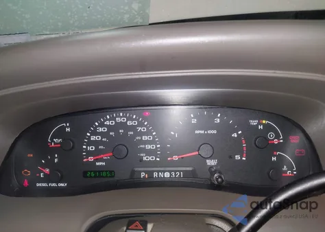 2004 Ford Excursion Eddie Bauer из США, поврежденный, VIN 1FMSU45P24EC92538